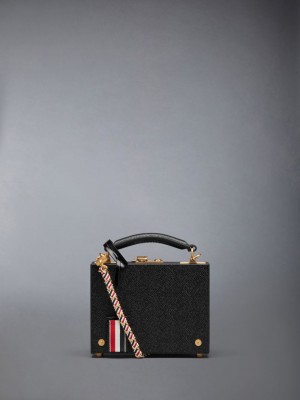 Thom Browne micro Attaché case レディース トートバッグ 黒 | IJZ57B59978