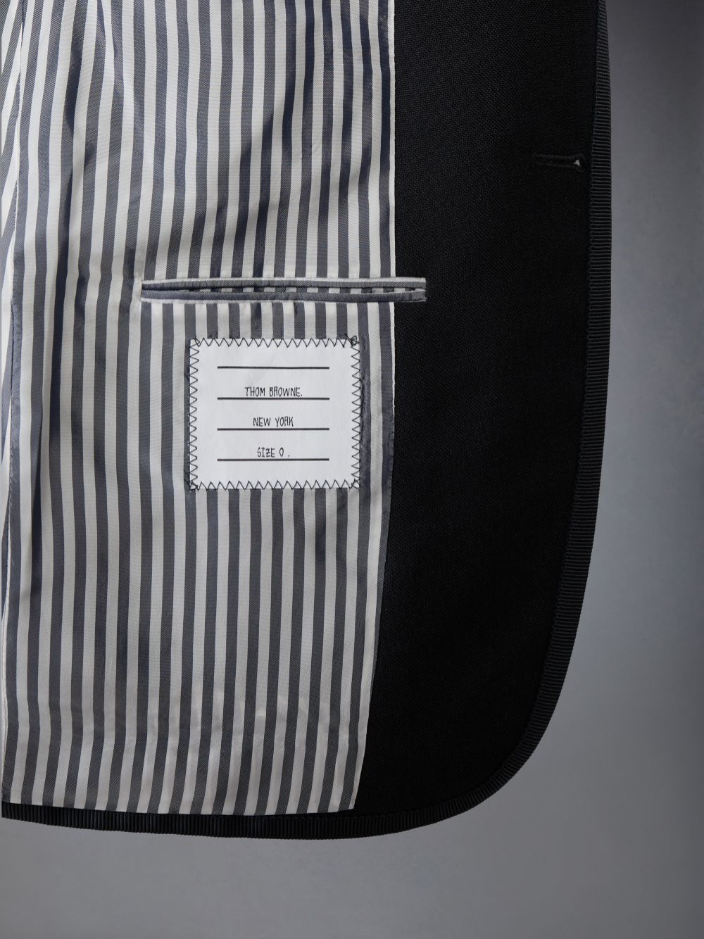 Thom Browne 2PLY MOHAIR CLASSIC TUXEDO メンズ コート 黒 | RDW97M96480