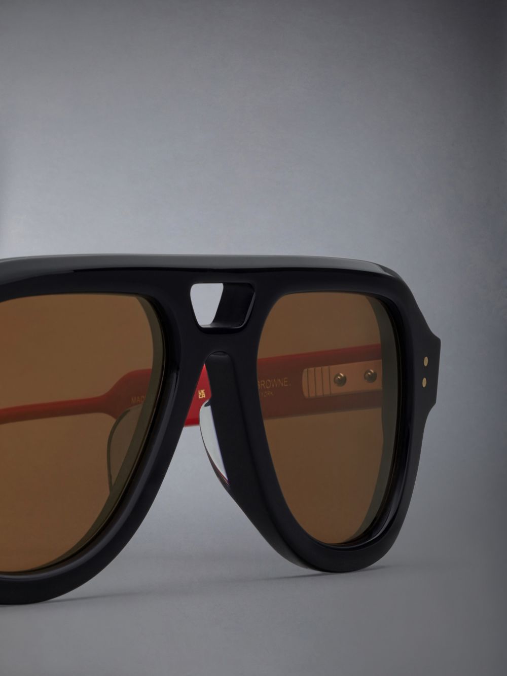 Thom Browne Acetate Aviator レディース サングラス 青 | ULV08C60376