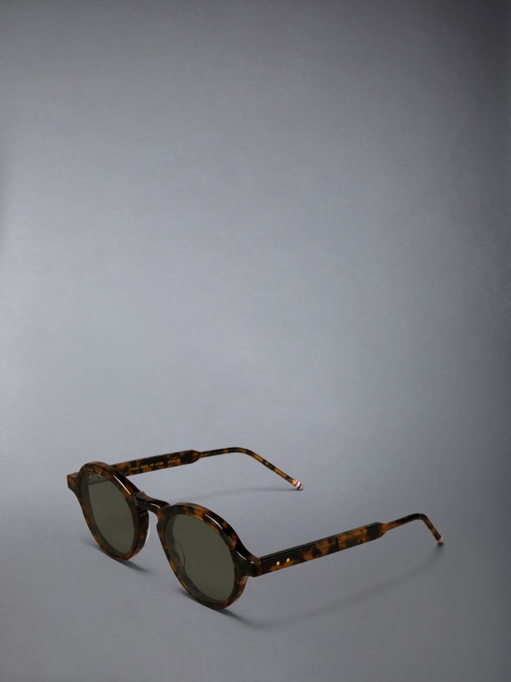 Thom Browne Acetate Round レディース サングラス 暗ブラウン | DLC23M72813
