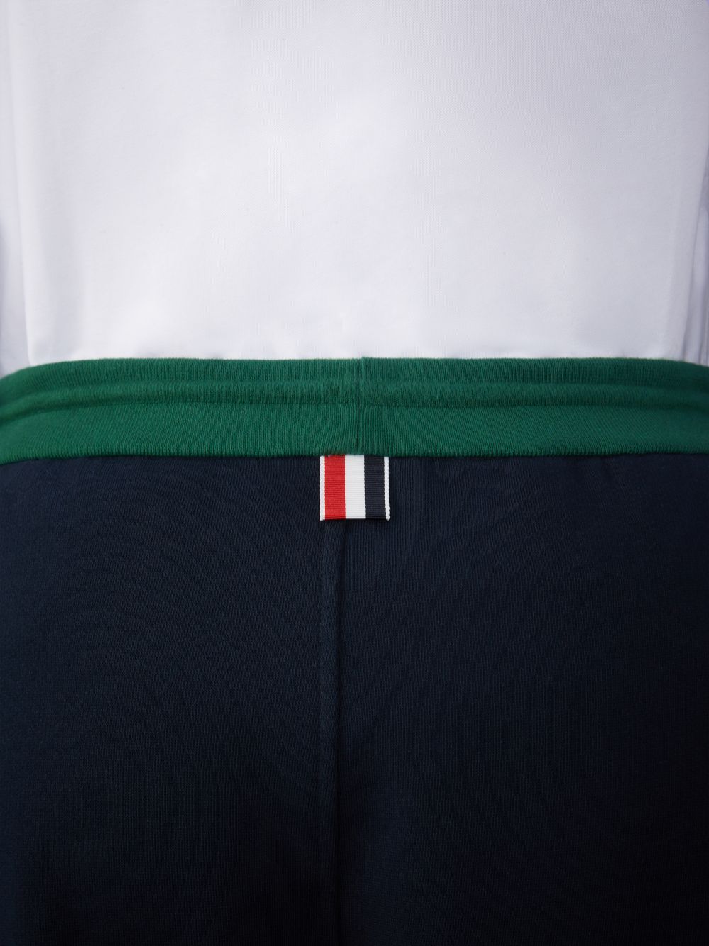 Thom Browne Brushed Color Blocked メンズ スウェットパンツ 青 | KZY95I40173