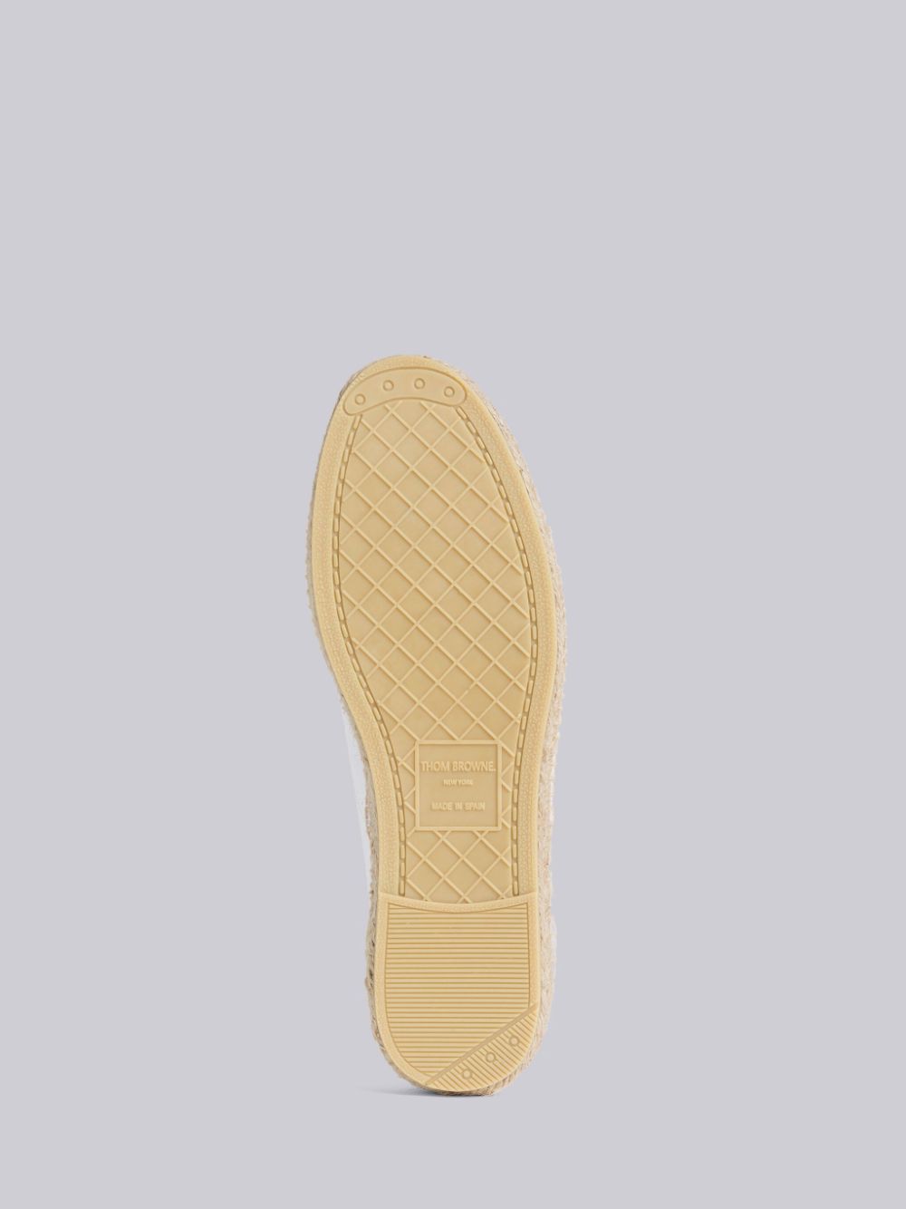 Thom Browne Canvas Espadrille Heritage メンズ スニーカー 白 | SSD09E13595