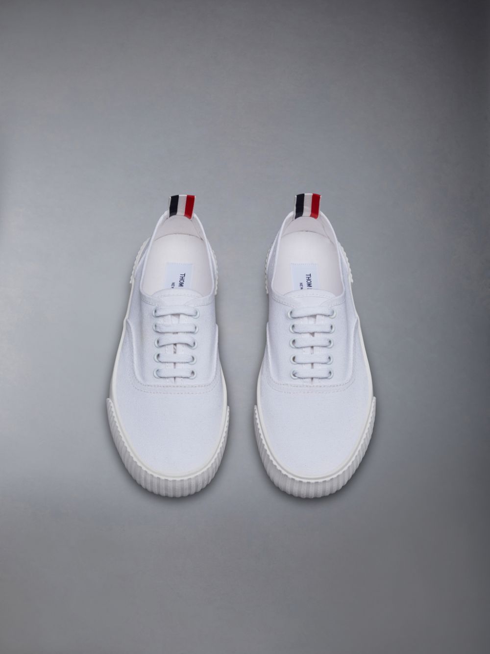 Thom Browne Canvas Heritage レディース スニーカー 白 | OOR39F16923