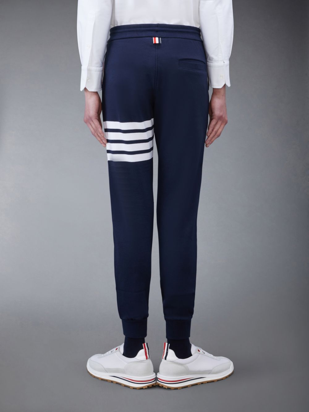 Thom Browne Classic Loopback 4-Bar メンズ スウェットパンツ 青 | LAJ23K60200