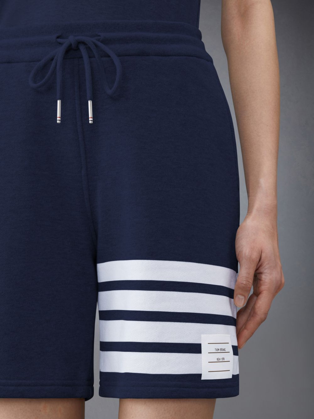 Thom Browne Classic Loopback 4-Bar レディース ショートパンツ 青 | TIP43B84038