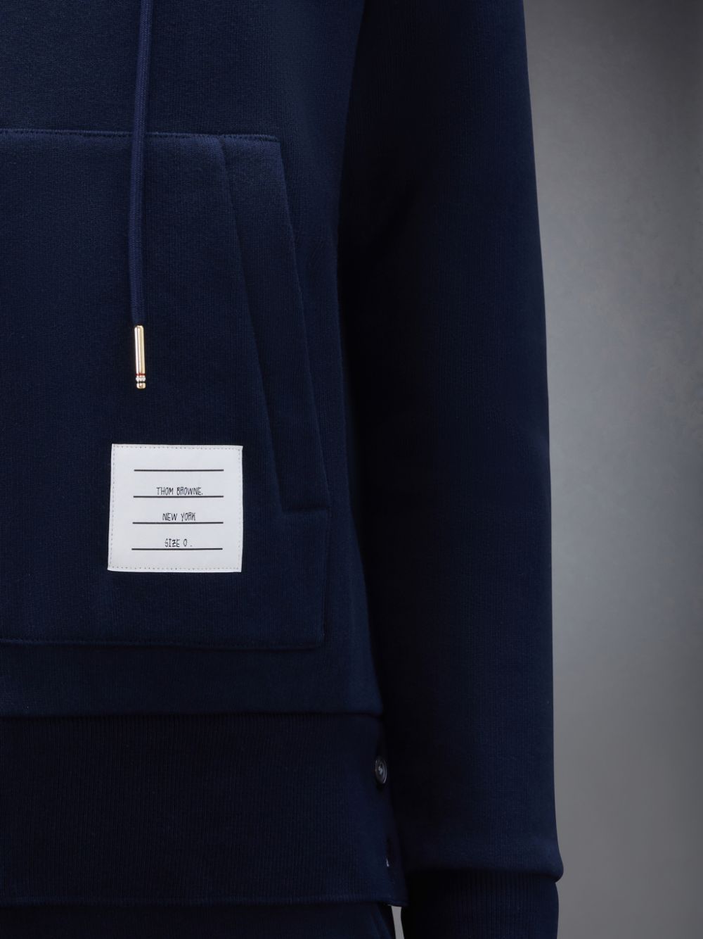 Thom Browne Classic Loopback Full Zip メンズ パーカー 青 | NUZ57B56398