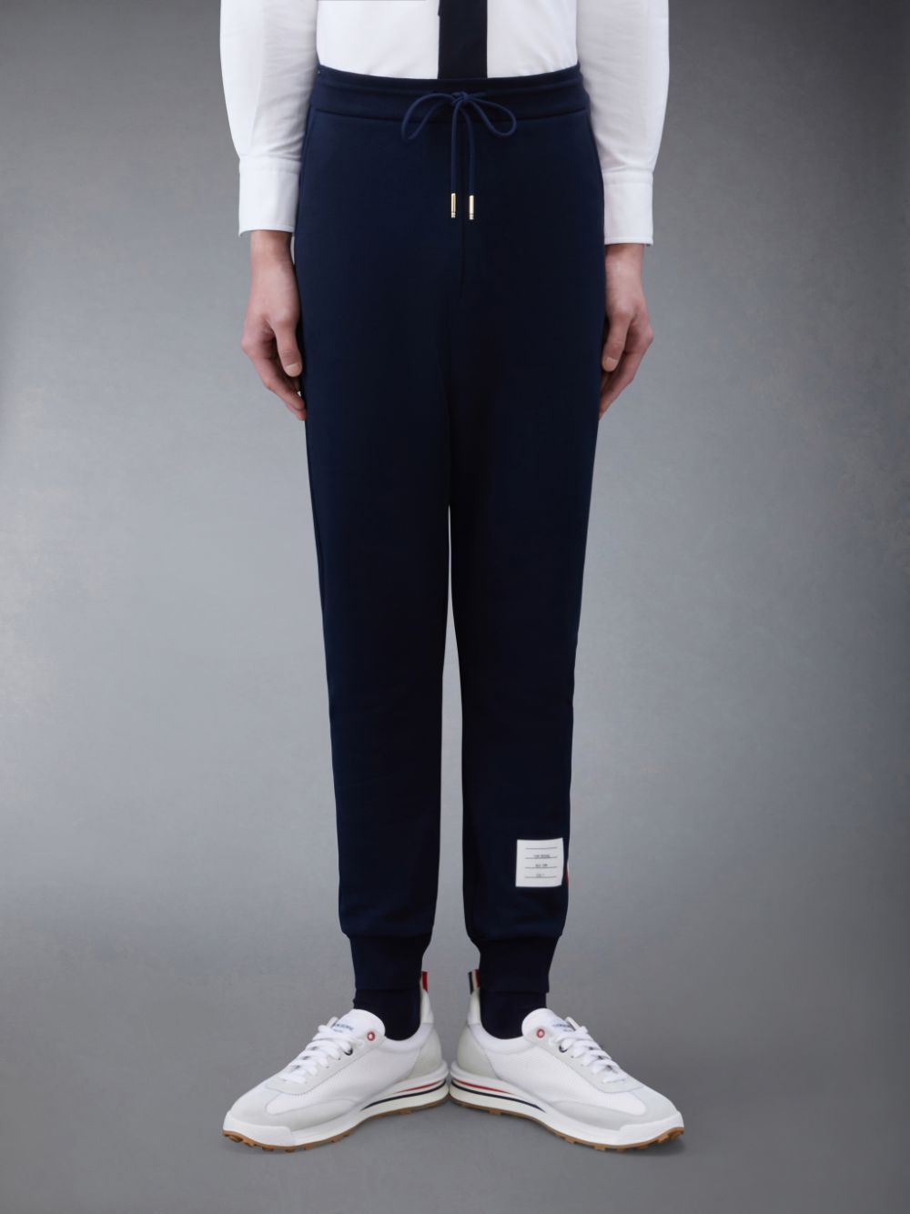 Thom Browne Classic Loopback Stripe メンズ スウェットパンツ 青 | FFO57V31452