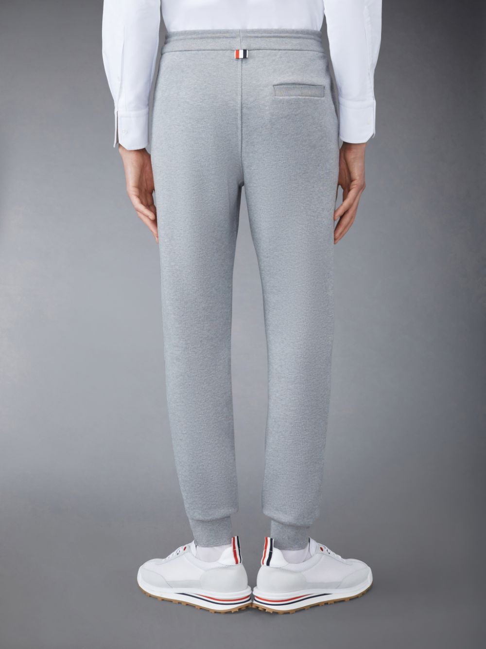Thom Browne Classic Loopback Stripe メンズ スウェットパンツ グレー | UAU40P70955