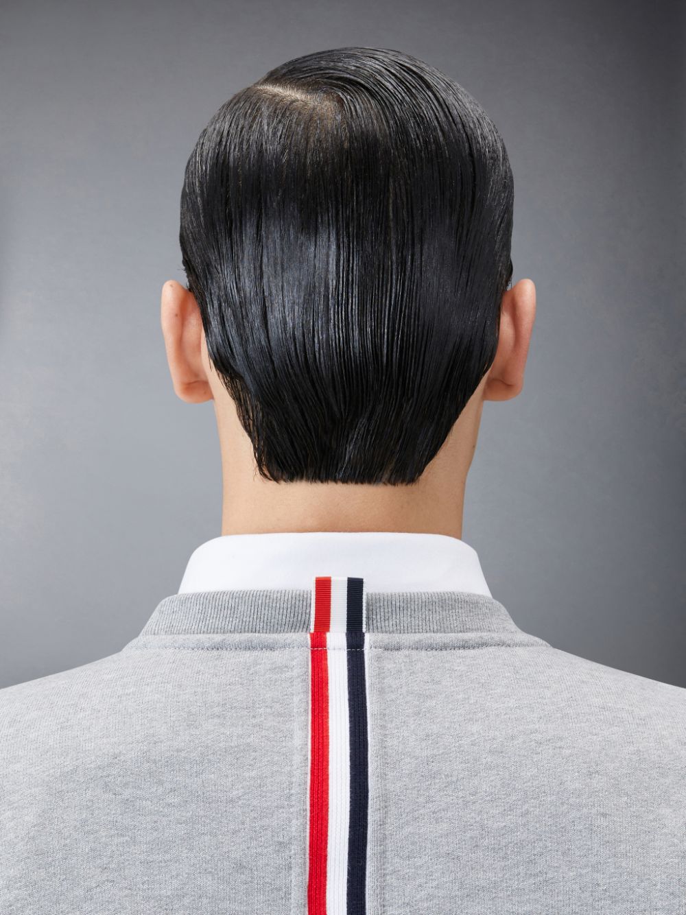 Thom Browne Classic Loopback Stripe メンズ プルオーバー グレー | CVT38L35042