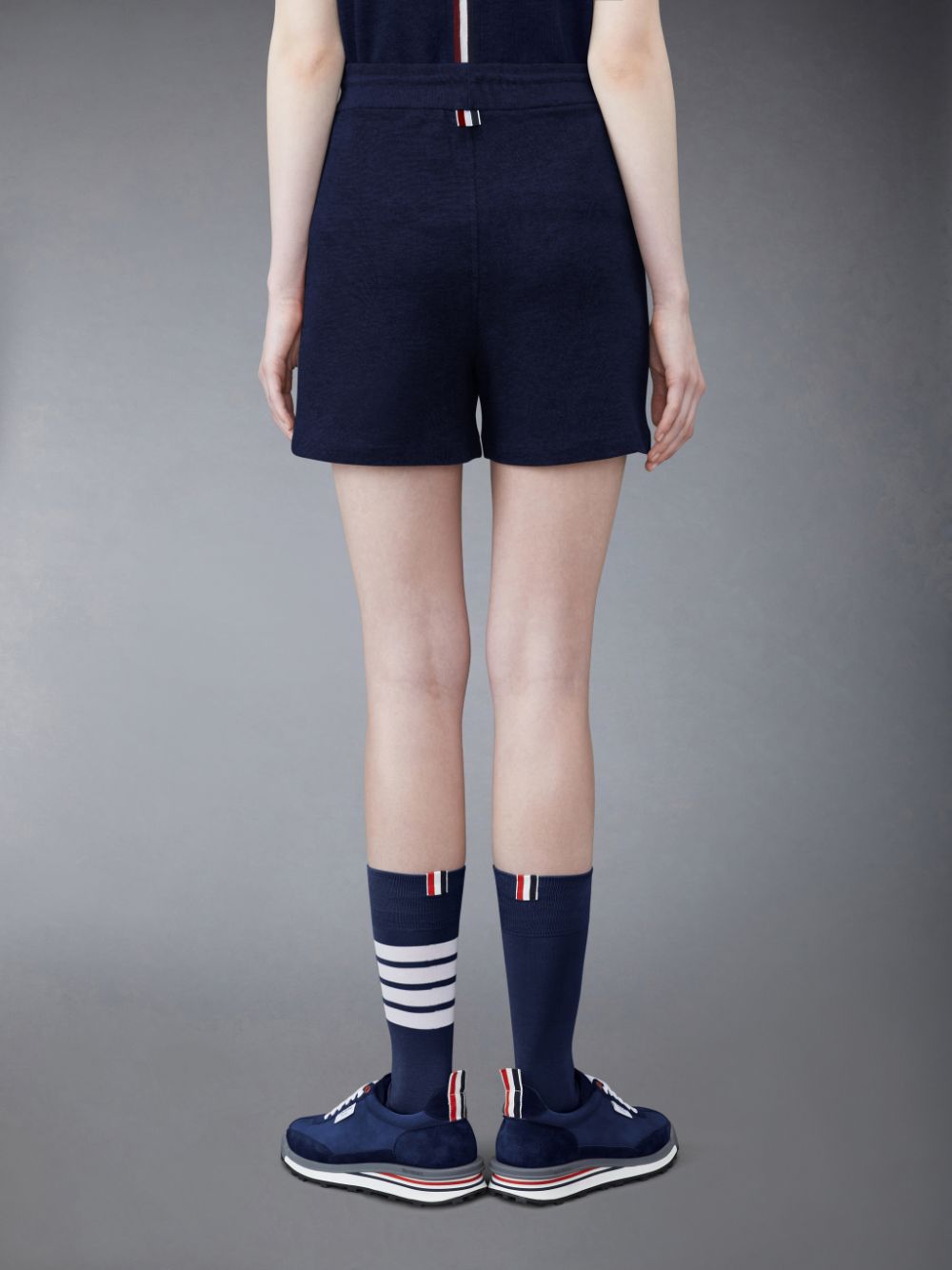 Thom Browne Classic Pique Stripe レディース ショートパンツ 青 | DUW51H28696