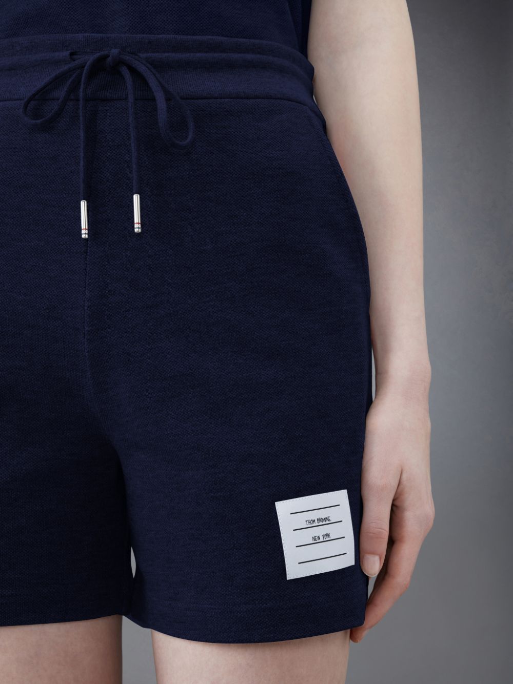 Thom Browne Classic Pique Stripe レディース ショートパンツ 青 | DUW51H28696