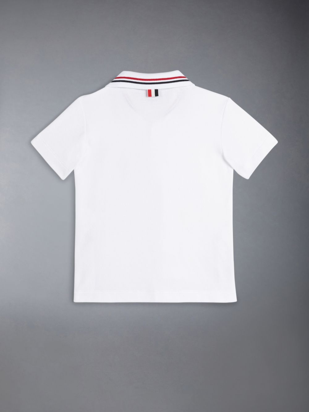 Thom Browne Classic Pique ボーイ ポロシャツ 白 | JFE22F87769