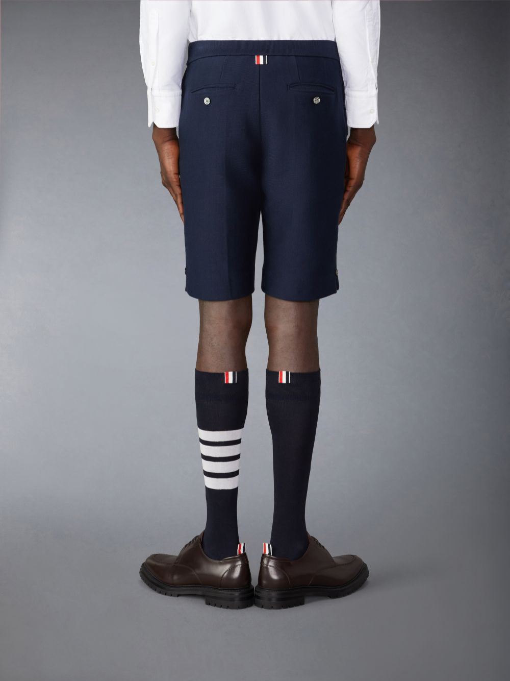 Thom Browne Cotton Bermuda メンズ ショートパンツ 青 | BQI01B75353