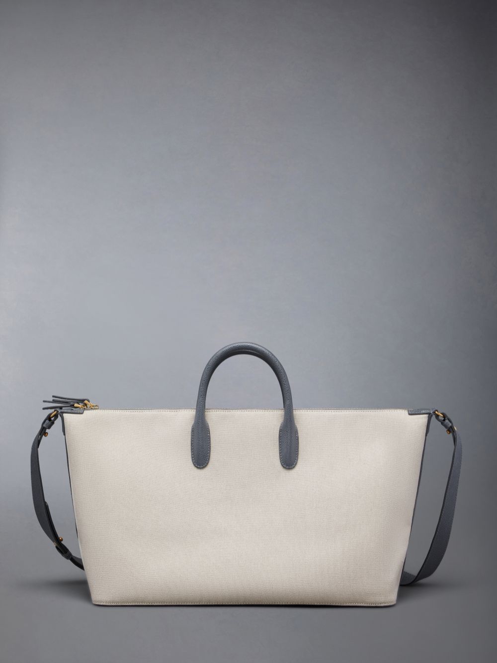 Thom Browne Cotton Canvas Medium メンズ ダッフルバッグ ベージュ | ESY69Y85834