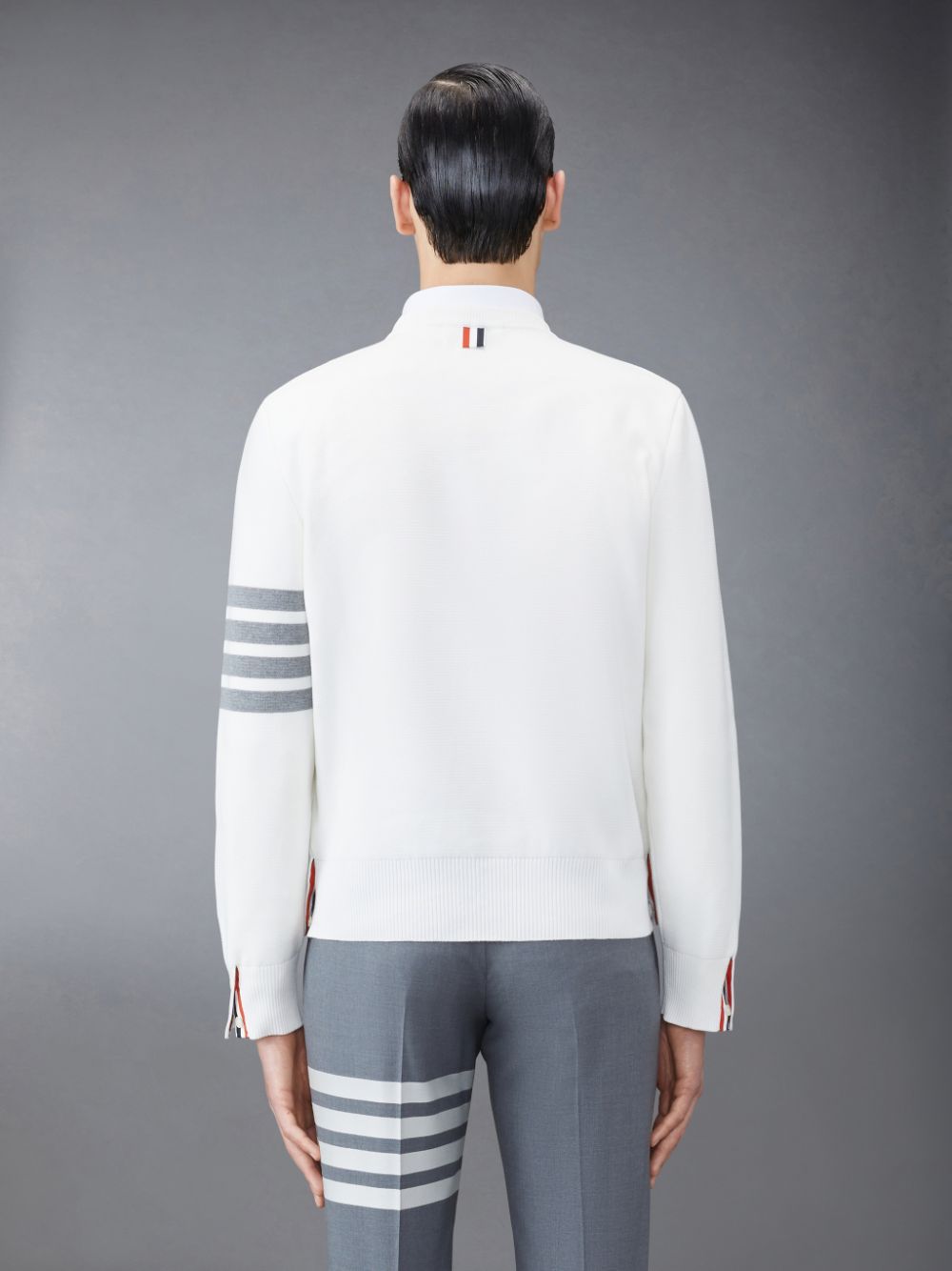 Thom Browne Cotton Crepe メンズ プルオーバー 白 | WCY65X58955