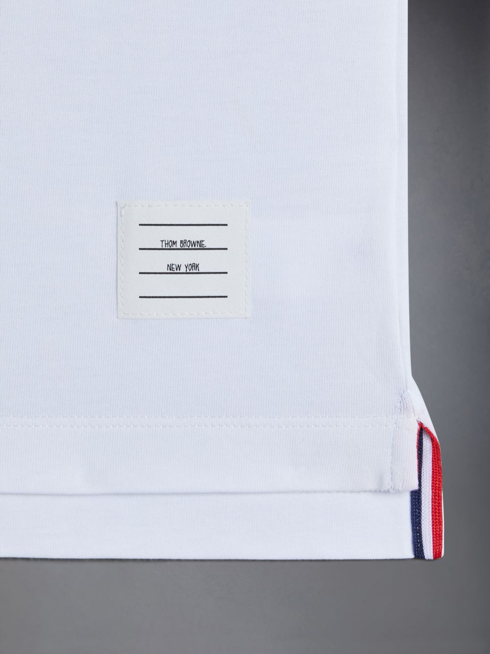 Thom Browne Cotton Hector ガール Tシャツ 白 | QCW54A48496