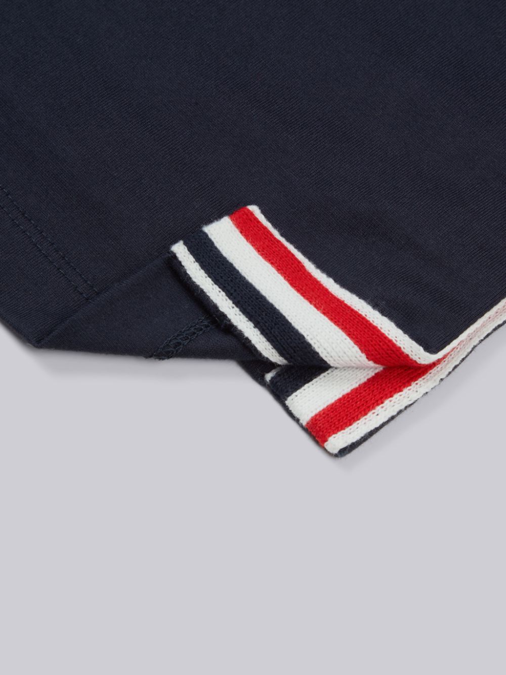 Thom Browne Cotton Jersey Short Sleeve ガール Tシャツ ネイビー | XRX81O24699