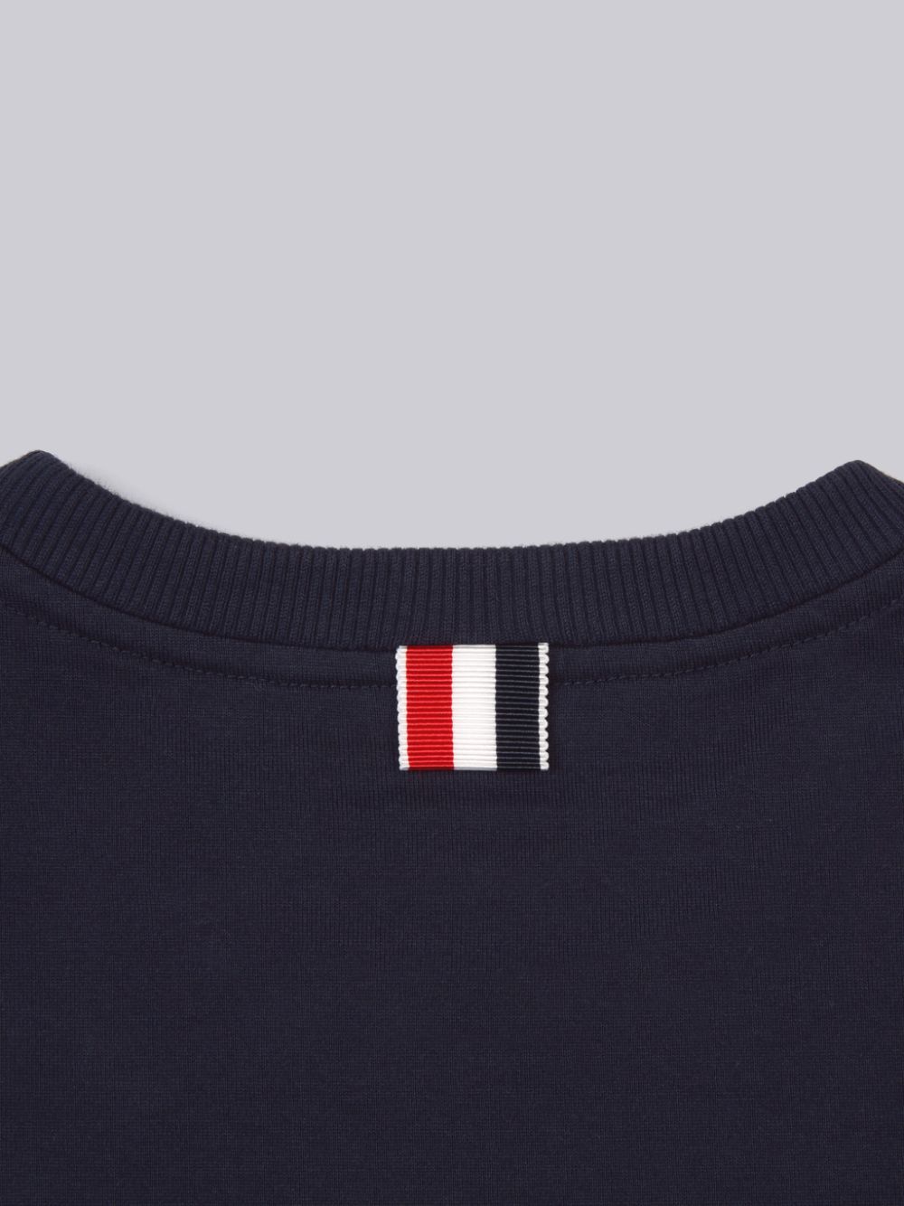 Thom Browne Cotton Jersey Short Sleeve ガール Tシャツ ネイビー | XRX81O24699