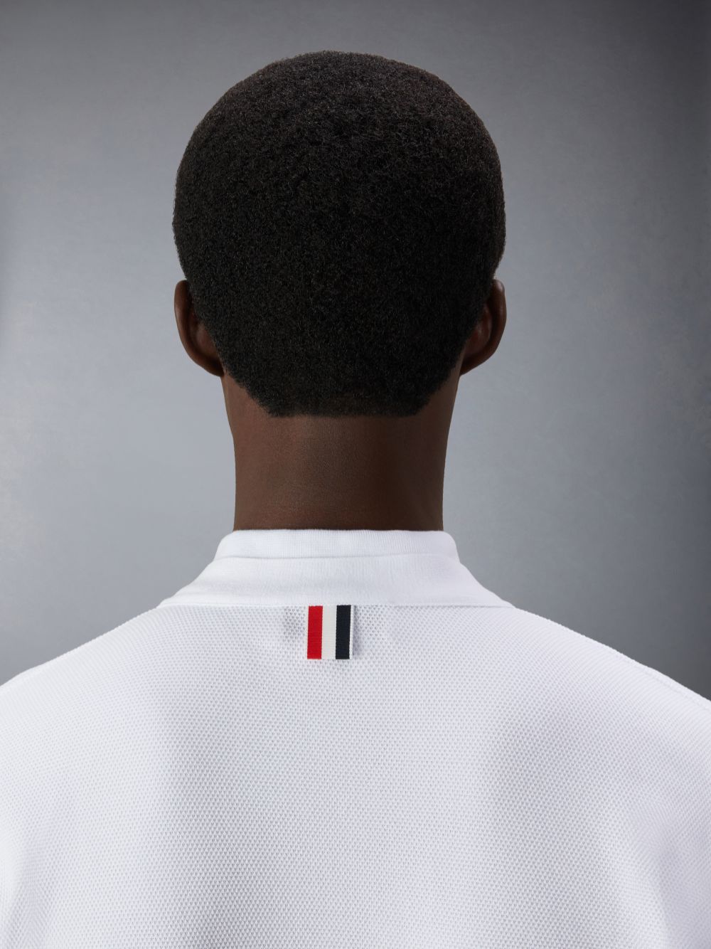 Thom Browne Cotton Pique 4-Bar メンズ カーディガン 白 | MHX32F21479