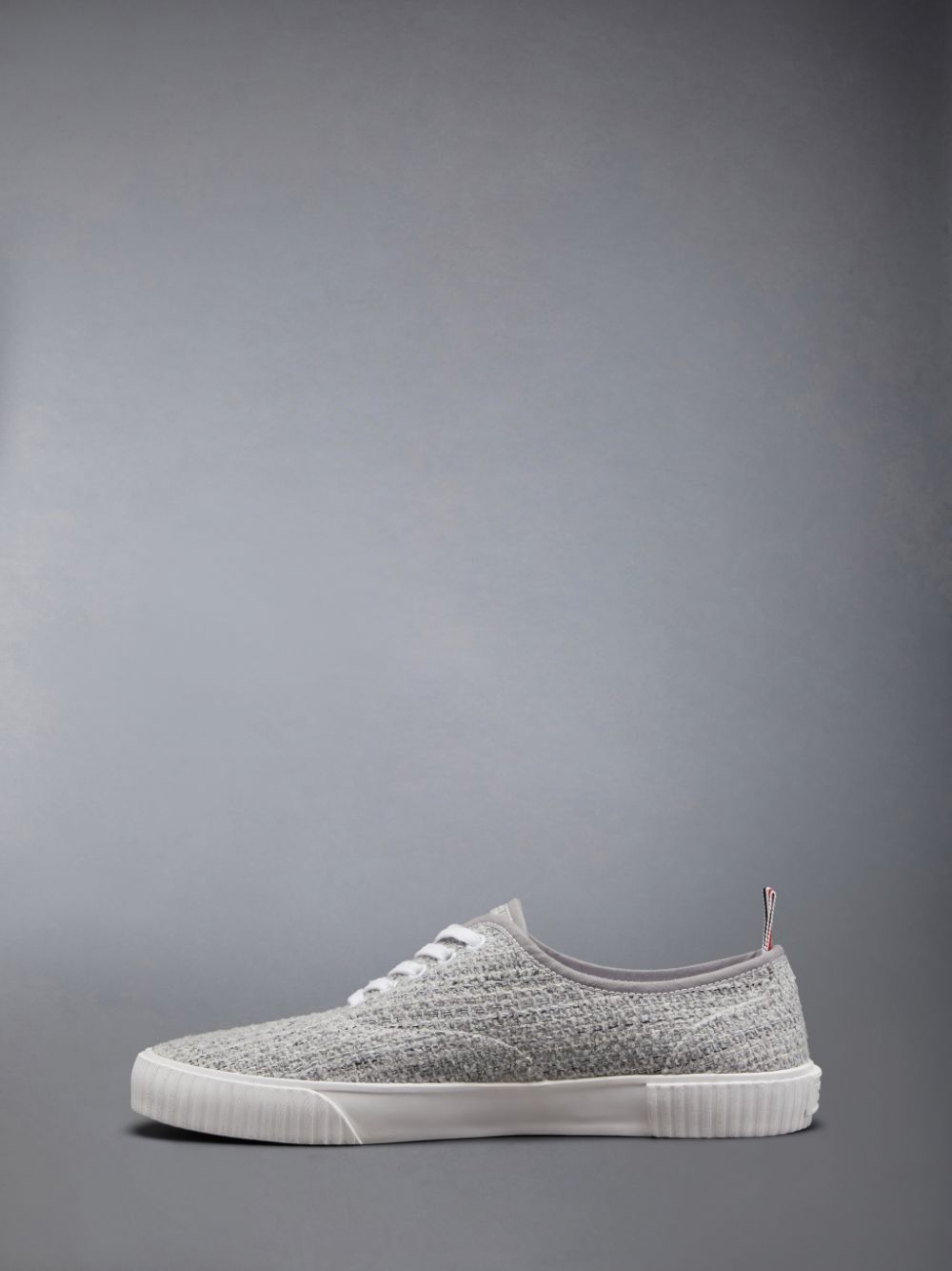 Thom Browne Cotton Tweed Heritage メンズ スニーカー グレー | UCD96Y76930
