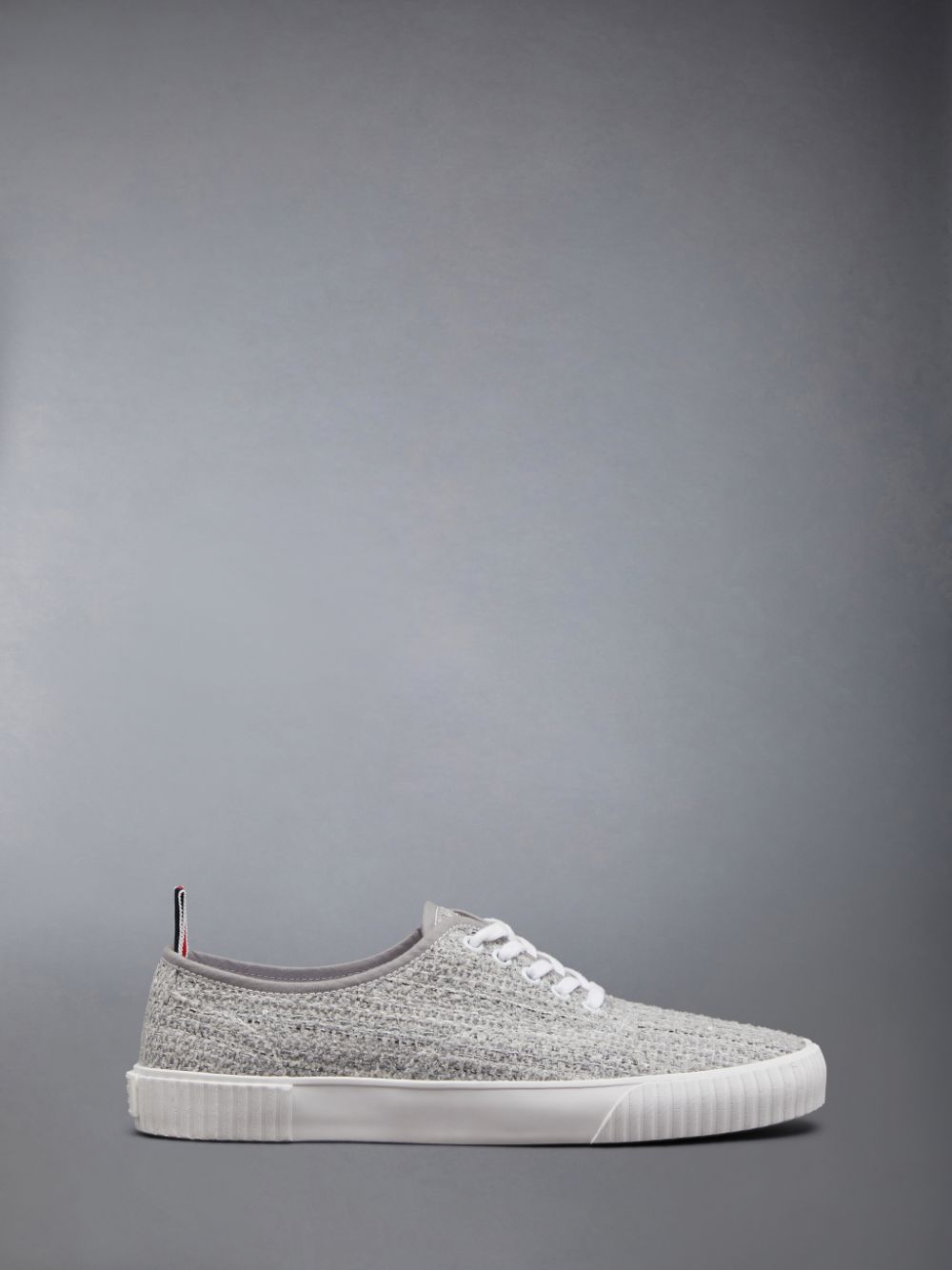 Thom Browne Cotton Tweed Heritage メンズ スニーカー グレー | UCD96Y76930