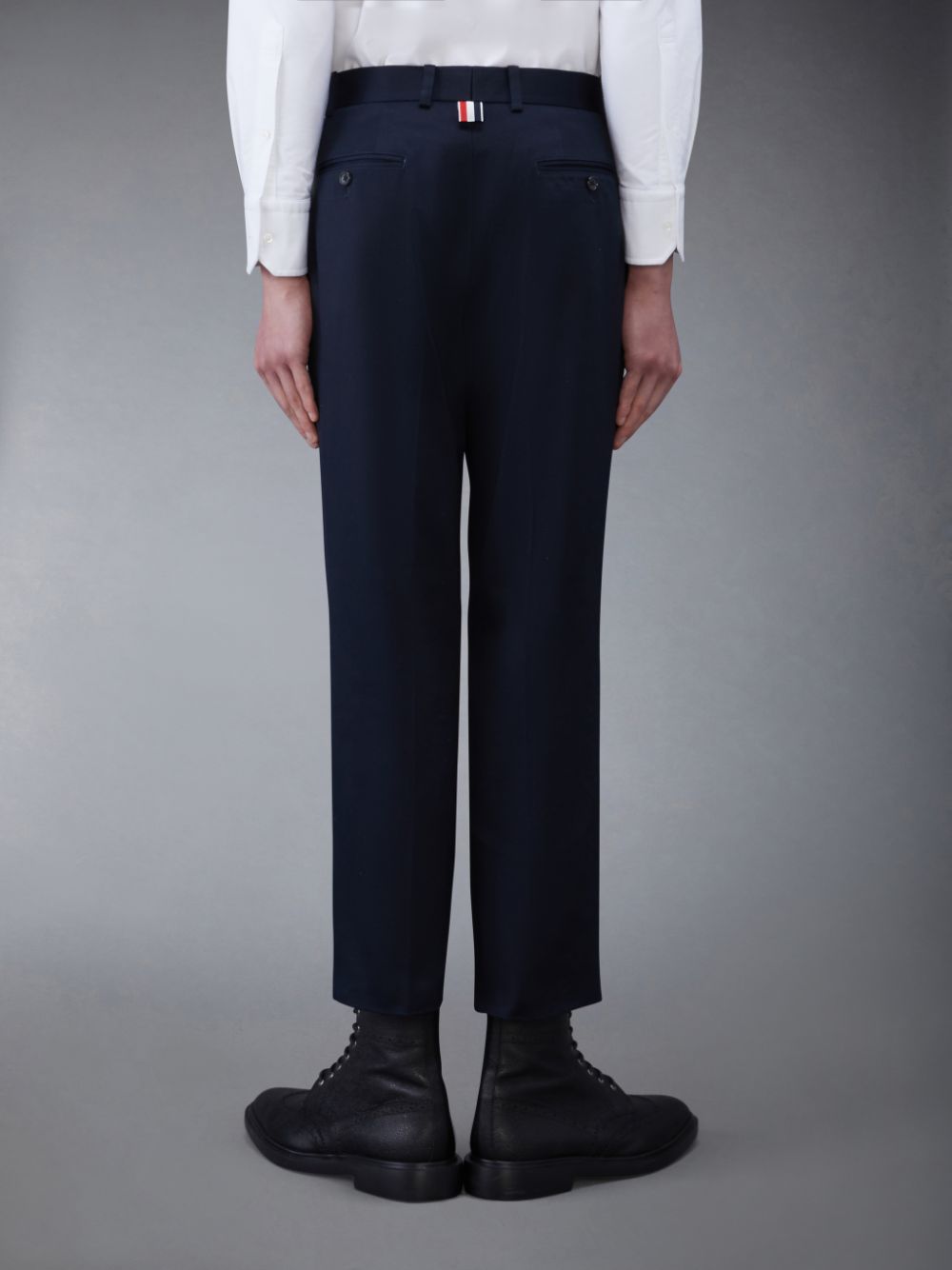 Thom Browne Cotton Twill Chino メンズ パンツ 青 | PYZ46X11198