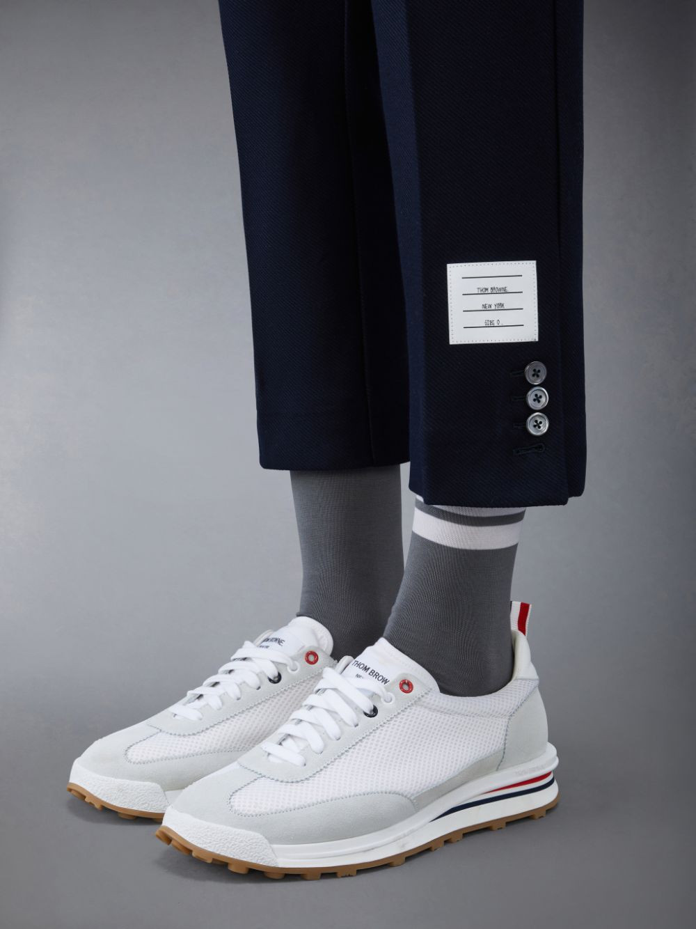 Thom Browne Double Face Tech Twill Slim メンズ パンツ 青 | CNT23B05293