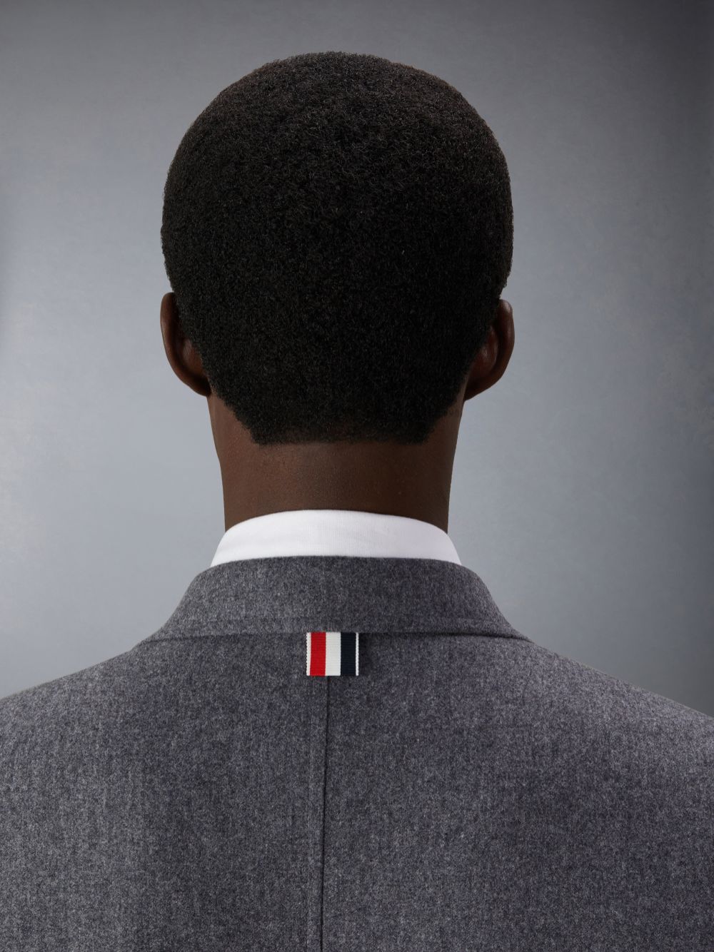 Thom Browne Flannel 4-Bar Unstructured Straight Fit Sport メンズ コート グレー | AZF91C63697