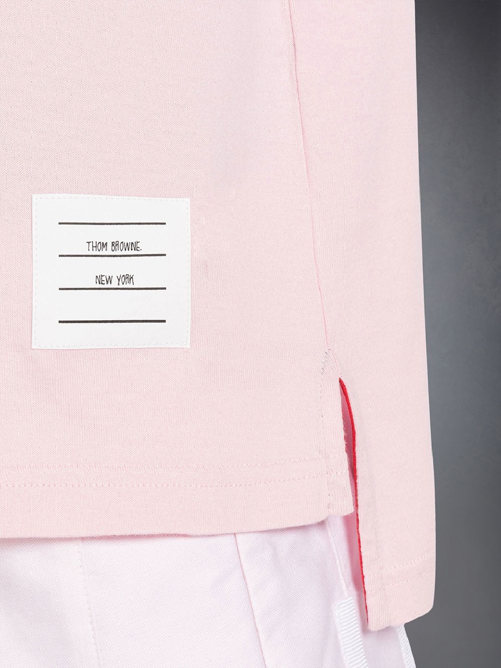 Thom Browne Jersey 4-Bar レディース Tシャツ ピンク | HVI71Q04821