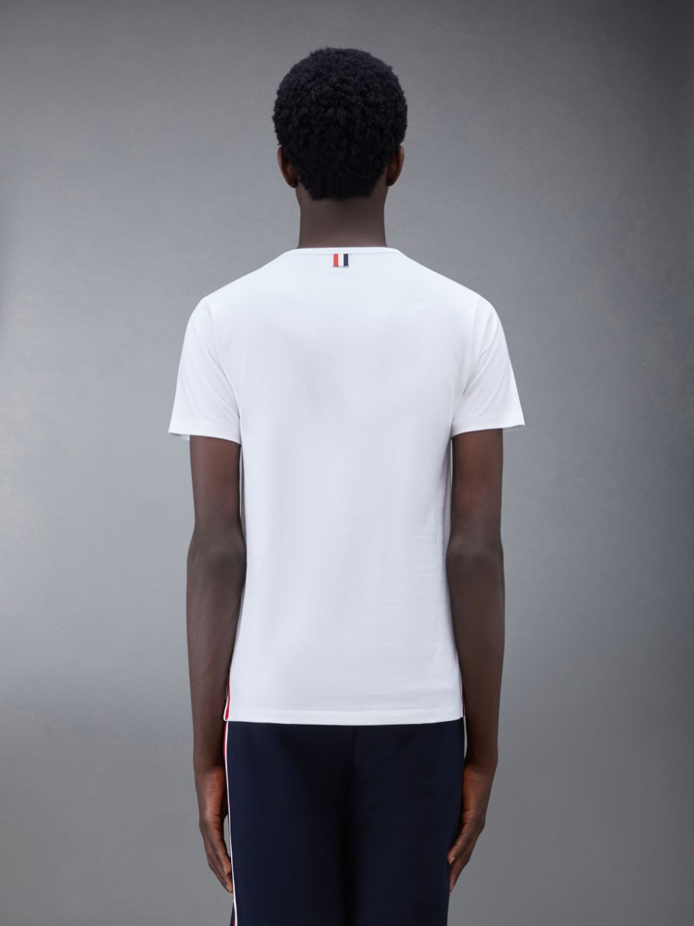 Thom Browne Jersey Pocket メンズ Tシャツ 白 | UEG96A99693