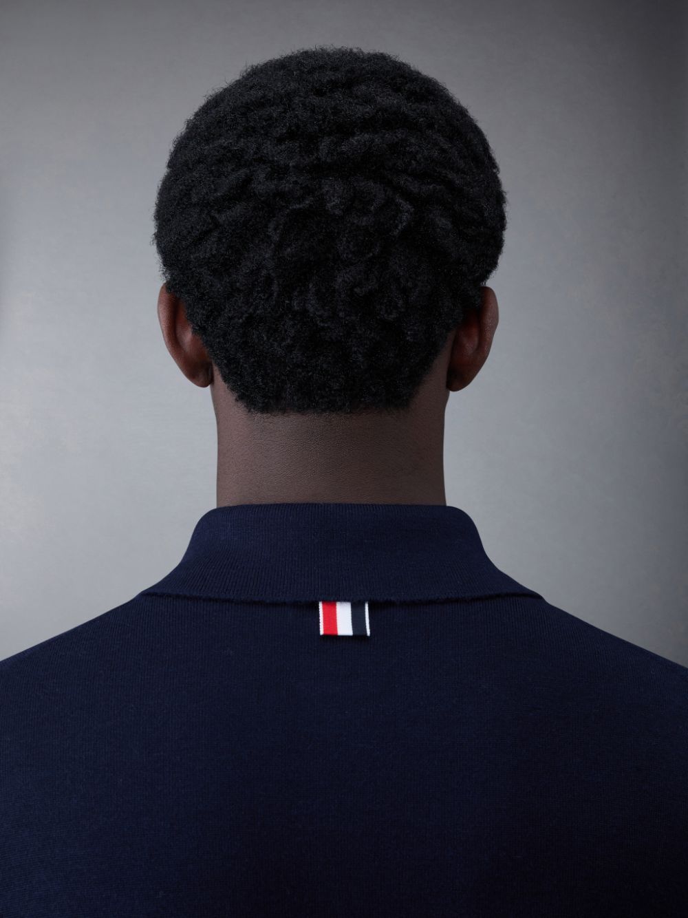 Thom Browne MERINO JERSEY STRIPE INTARSIA メンズ シャツ 青 | FDD71N43349