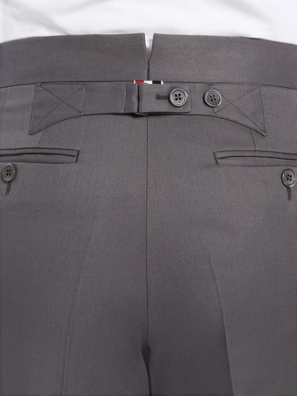 Thom Browne Medium Cotton Suiting Engineered 4-Bar Classic メンズ パンツ グレー | YGQ80F32811