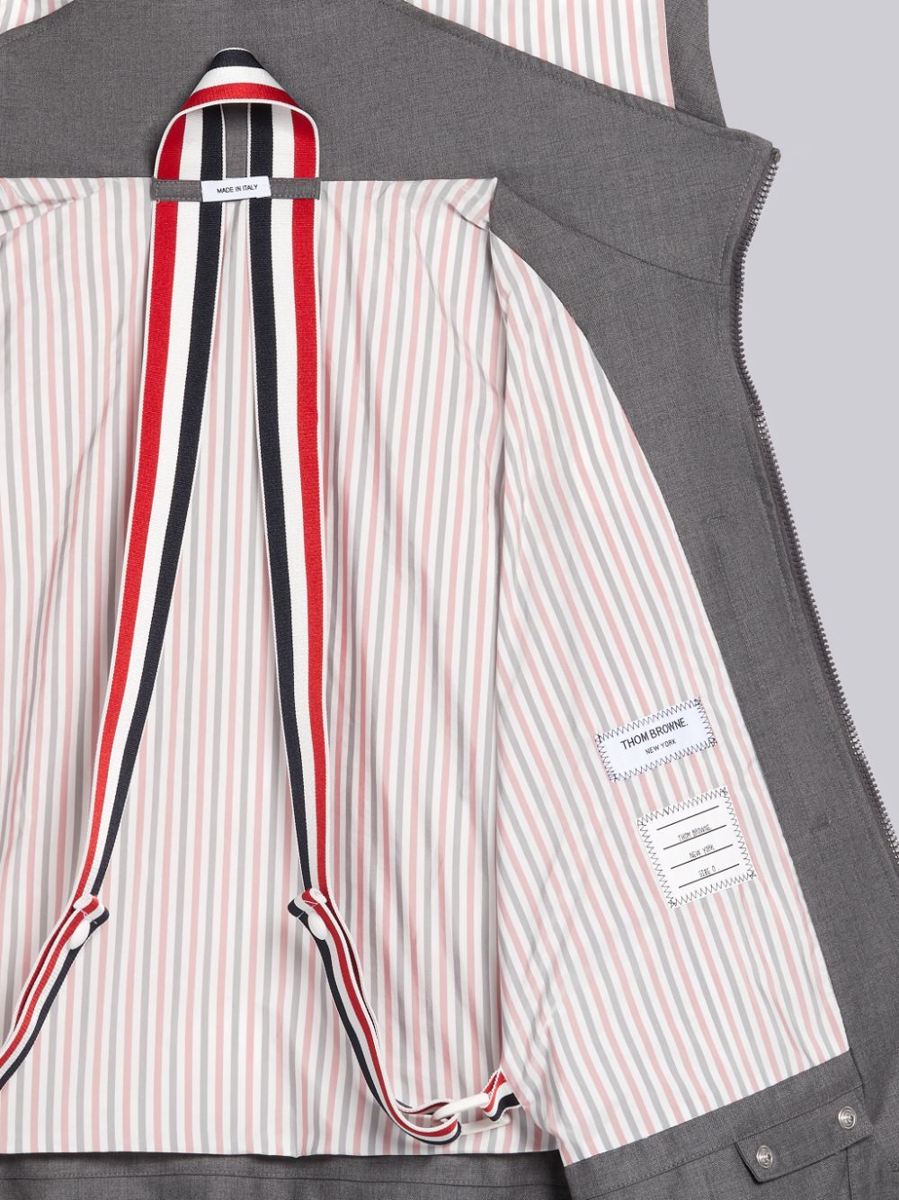 Thom Browne Medium Down Filled Super 120s Twill Ski メンズ ジャケット グレー | HJW96Y49877