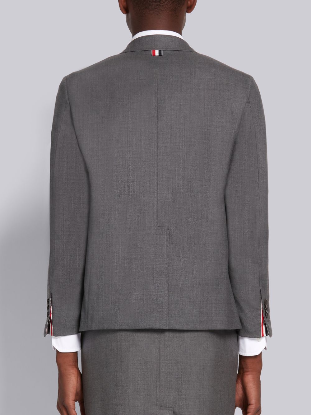 Thom Browne Medium Super 120s Wool Twill Sack メンズ ジャケット グレー | QPS05X71947