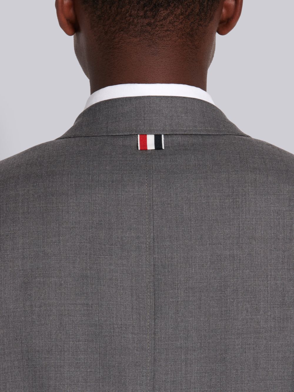 Thom Browne Medium Super 120s Wool Twill Sack メンズ ジャケット グレー | QPS05X71947