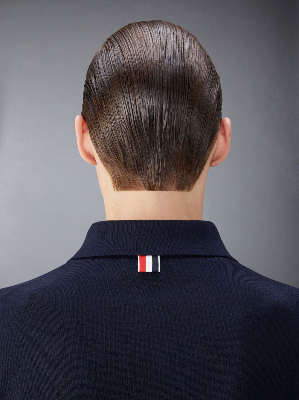 Thom Browne Merino Wool Armband メンズ シャツ 青 | TCP28E11198