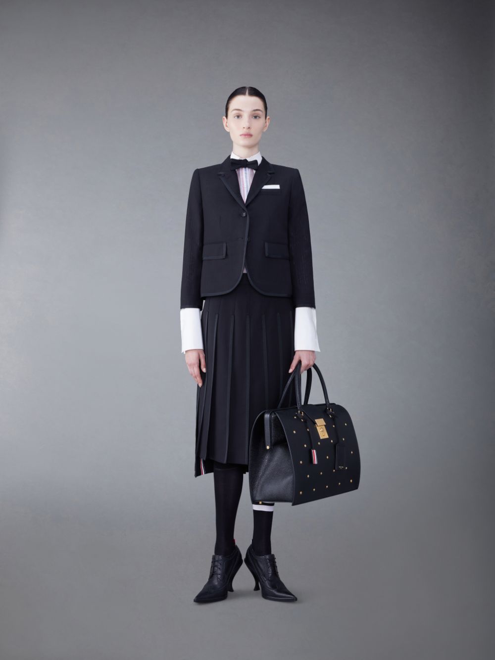 Thom Browne Organza Classic レディース シャツ 白 | EKB38D22506