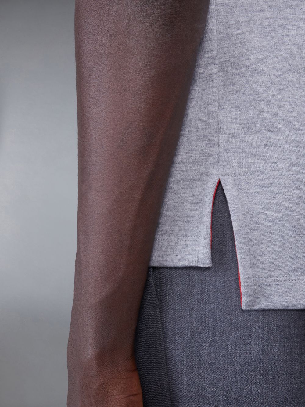 Thom Browne Oversized Short Sleeve Pocket メンズ Tシャツ グレー | TLP91O93873