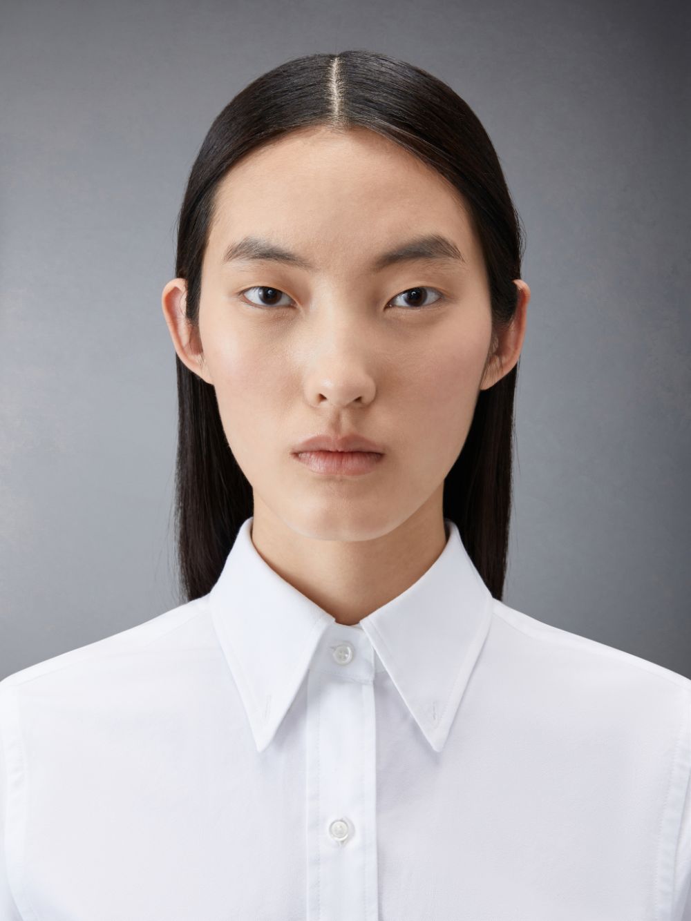 Thom Browne Oxford A-Line Shirt レディース ワンピース 白 | SUW09I31440
