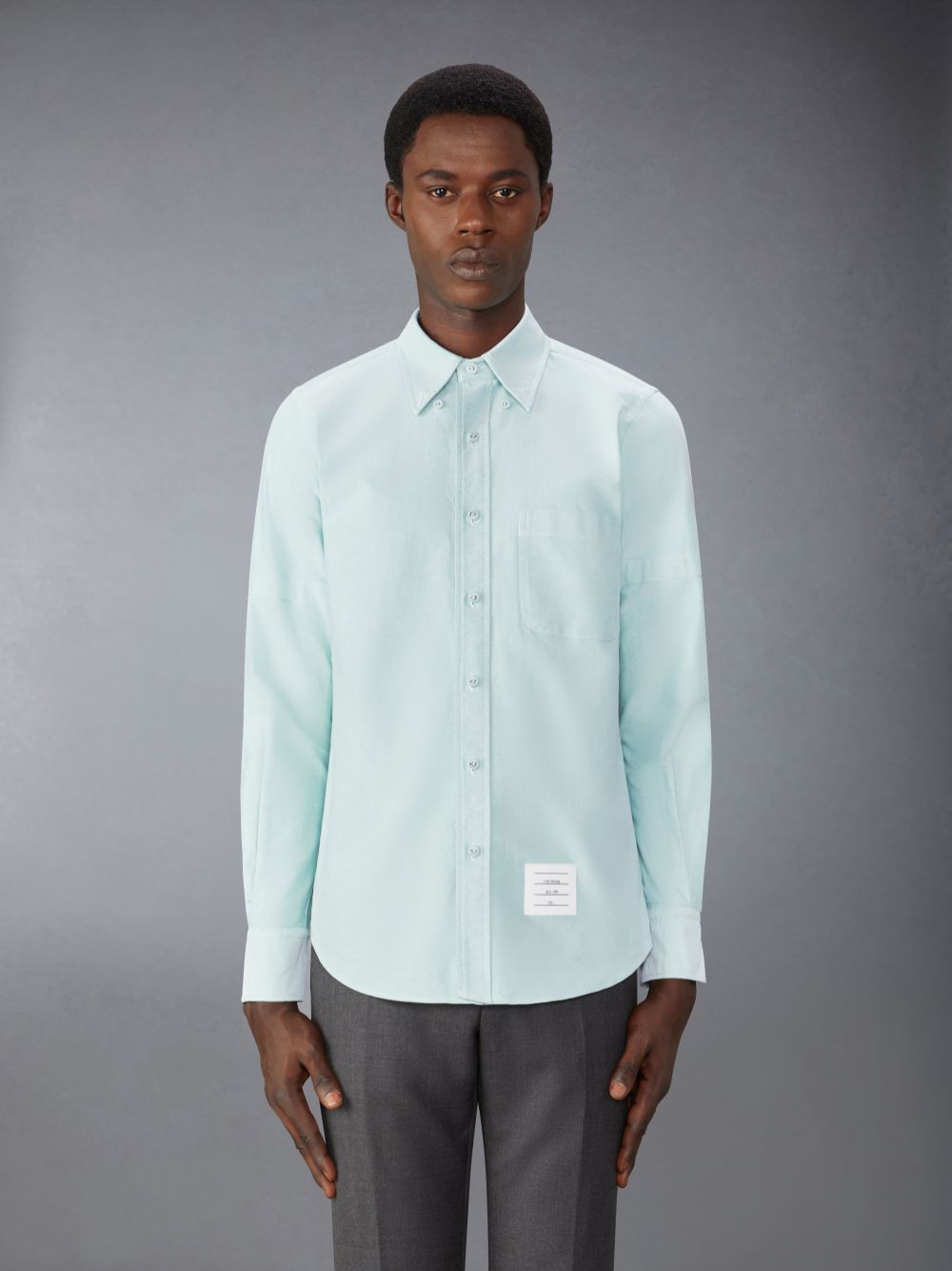 Thom Browne Oxford Armband メンズ シャツ 緑 | ACA23N87105