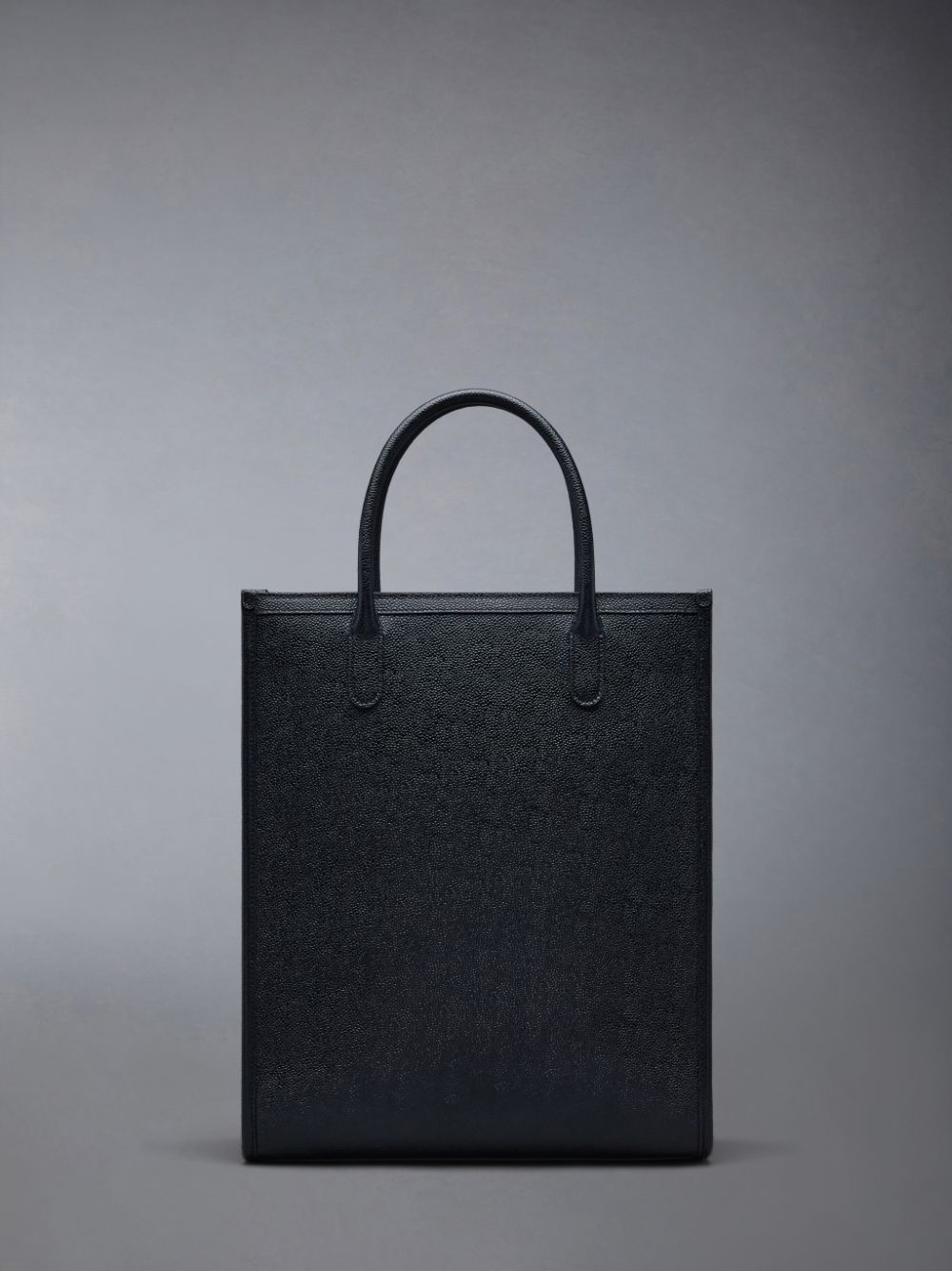 Thom Browne Pebble Grain 4-Bar メンズ トートバッグ 黒 | FGB53S54492