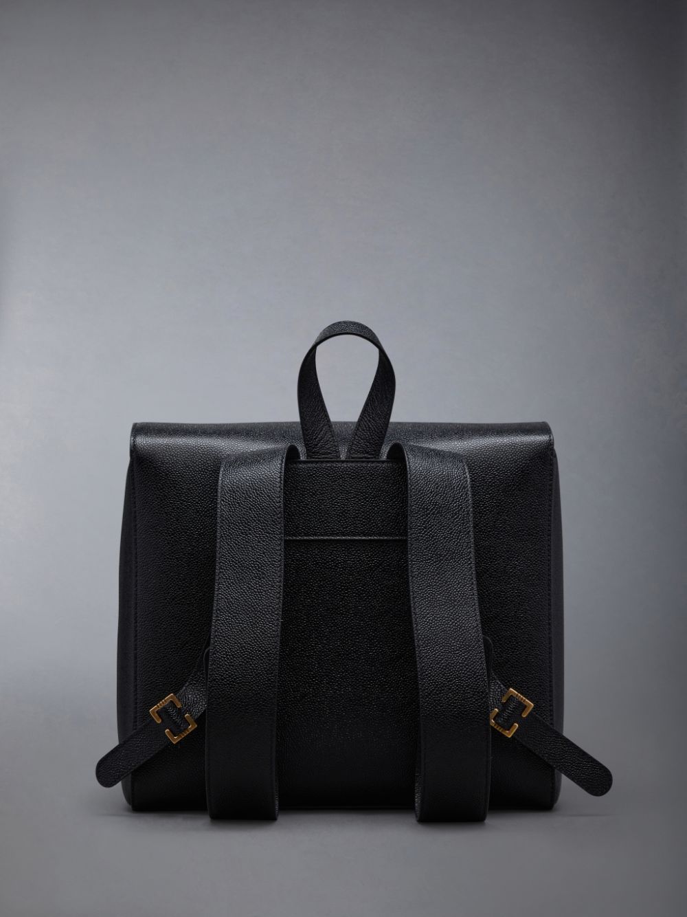 Thom Browne Pebble Grain Book レディース リュック 黒 | FAI74B74870