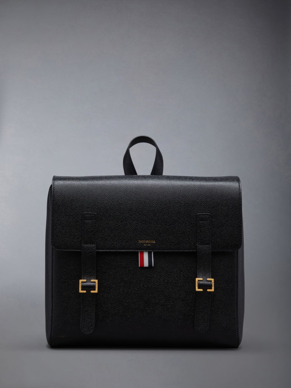 Thom Browne Pebble Grain Book レディース リュック 黒 | FAI74B74870