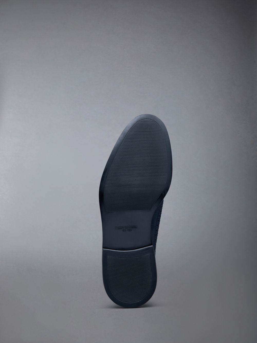 Thom Browne Pebble Grain Leather Longwing メンズ ブローグシューズ 青 | YDL39W42407