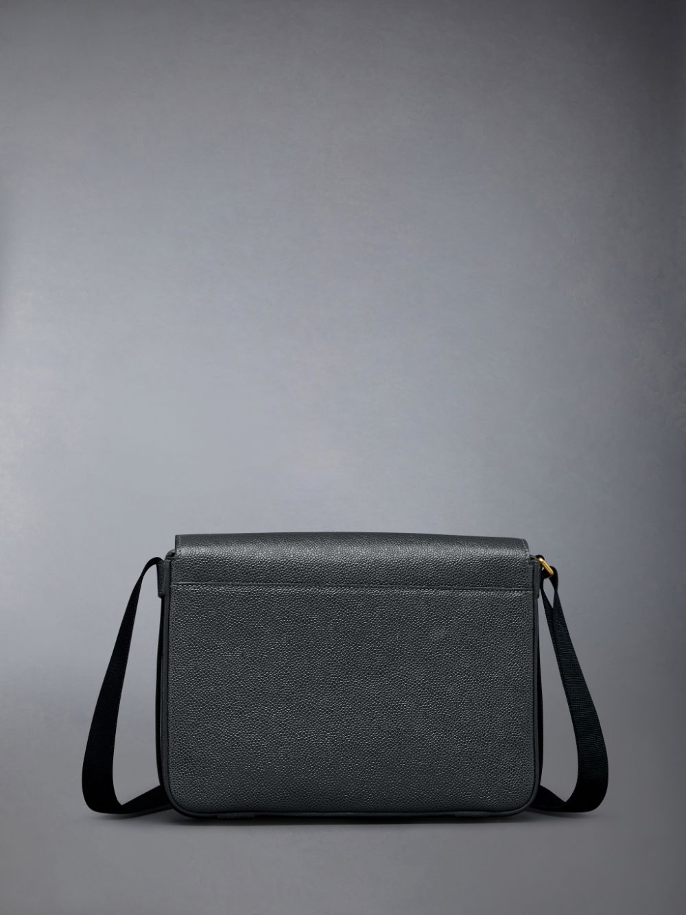 Thom Browne Pebble Grain Leather Reporter レディース ショルダーバッグ グレー | UBN23V81442
