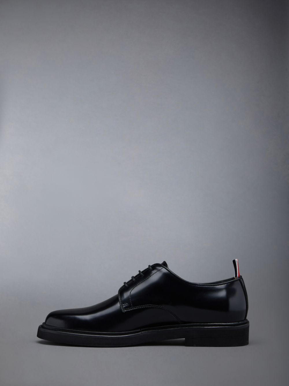 Thom Browne Polished Calf Uniform レディース オックスフォードシューズ 黒 | VPK18D96301