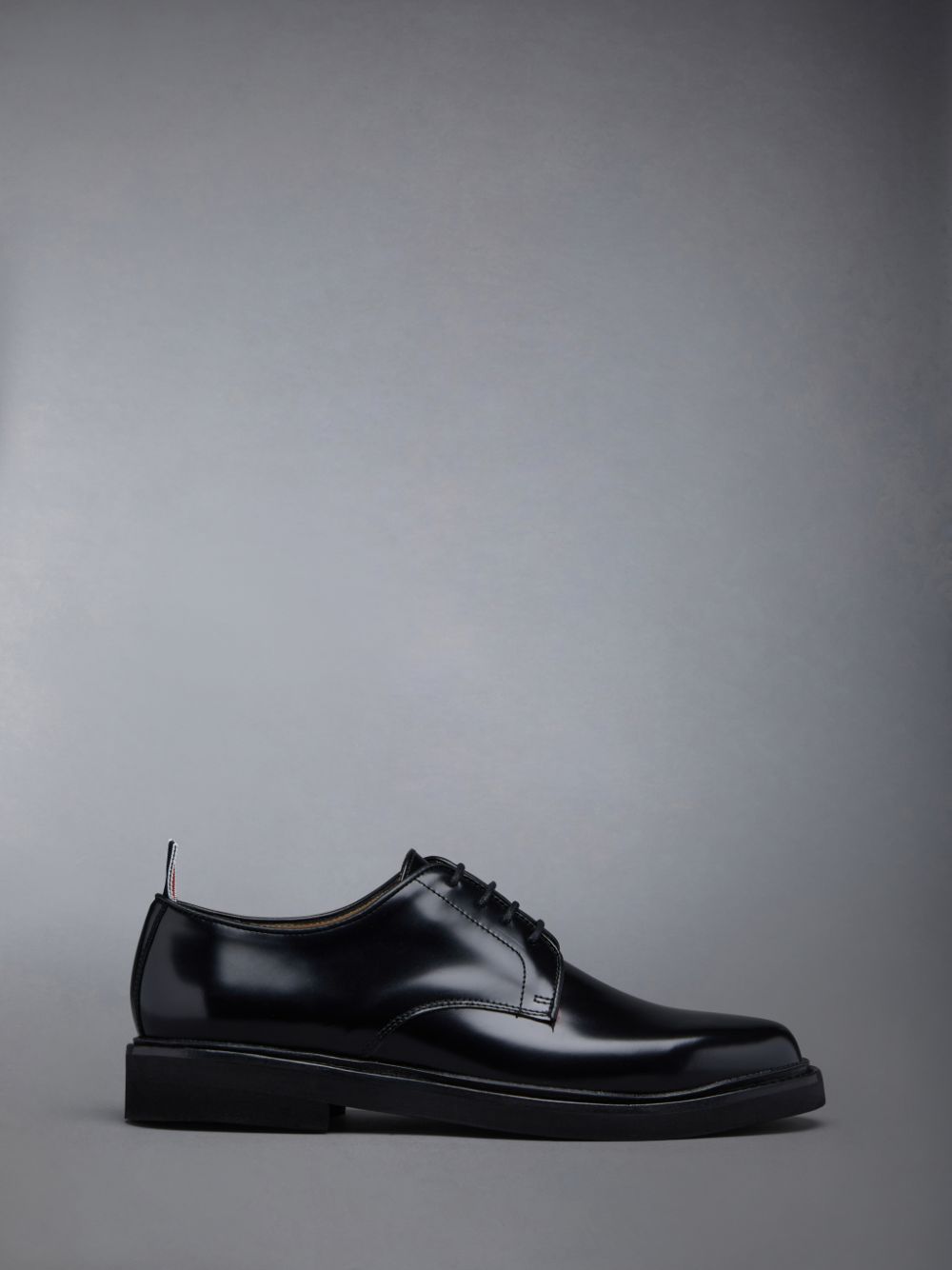 Thom Browne Polished Calf Uniform レディース オックスフォードシューズ 黒 | VPK18D96301