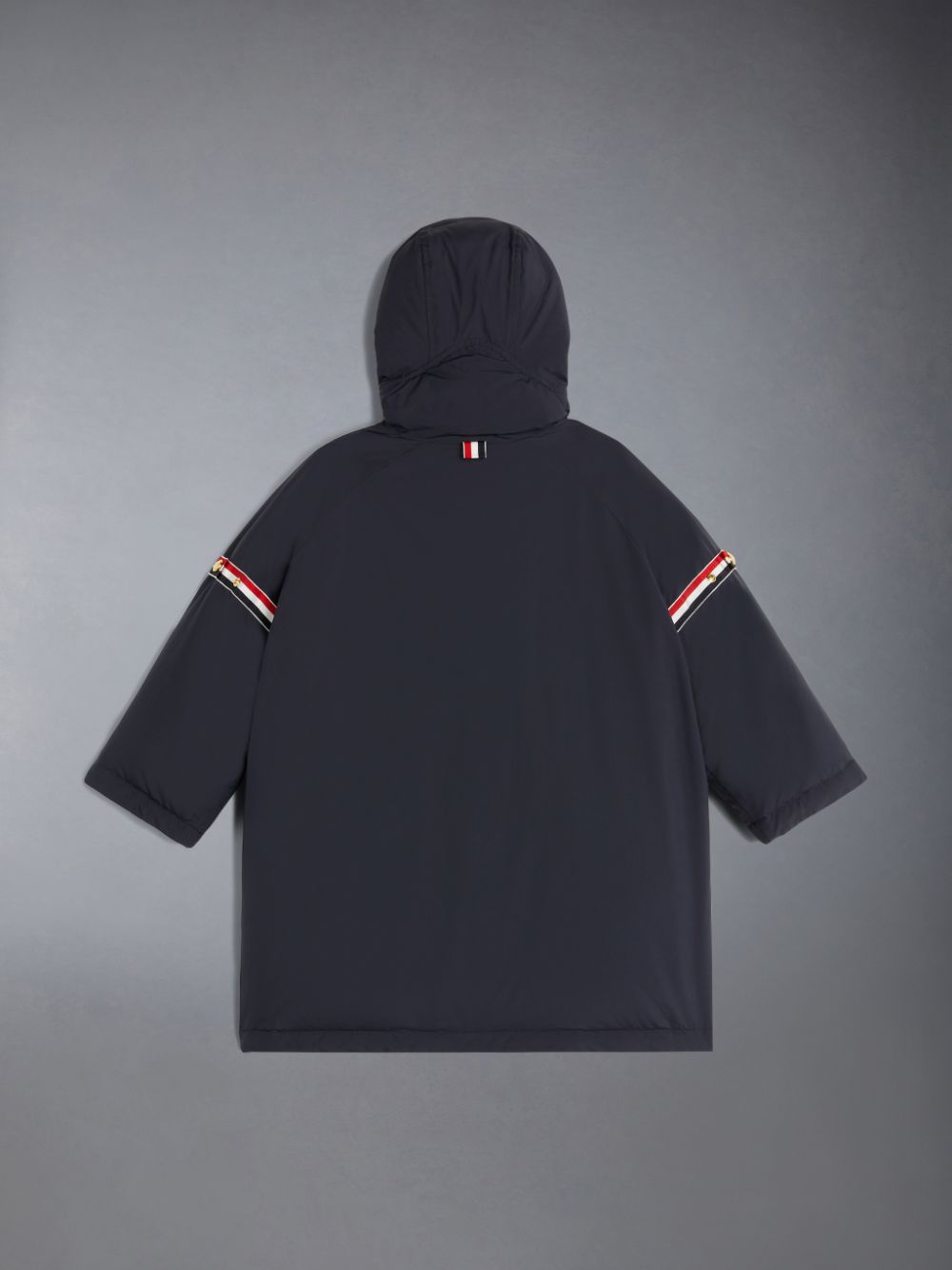 Thom Browne Ripstop Armband Oversized Football ガール パーカージャケット 青 | NQV07A05438