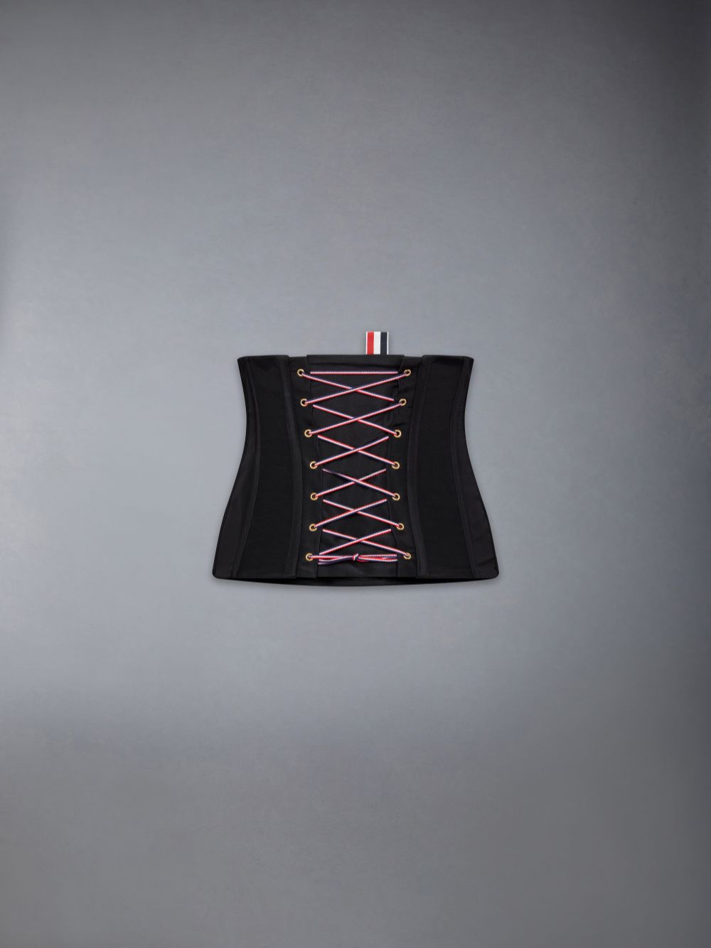 Thom Browne Silk Faille Cummerbund Corset レディース コルセット 黒 | YLB91P26073