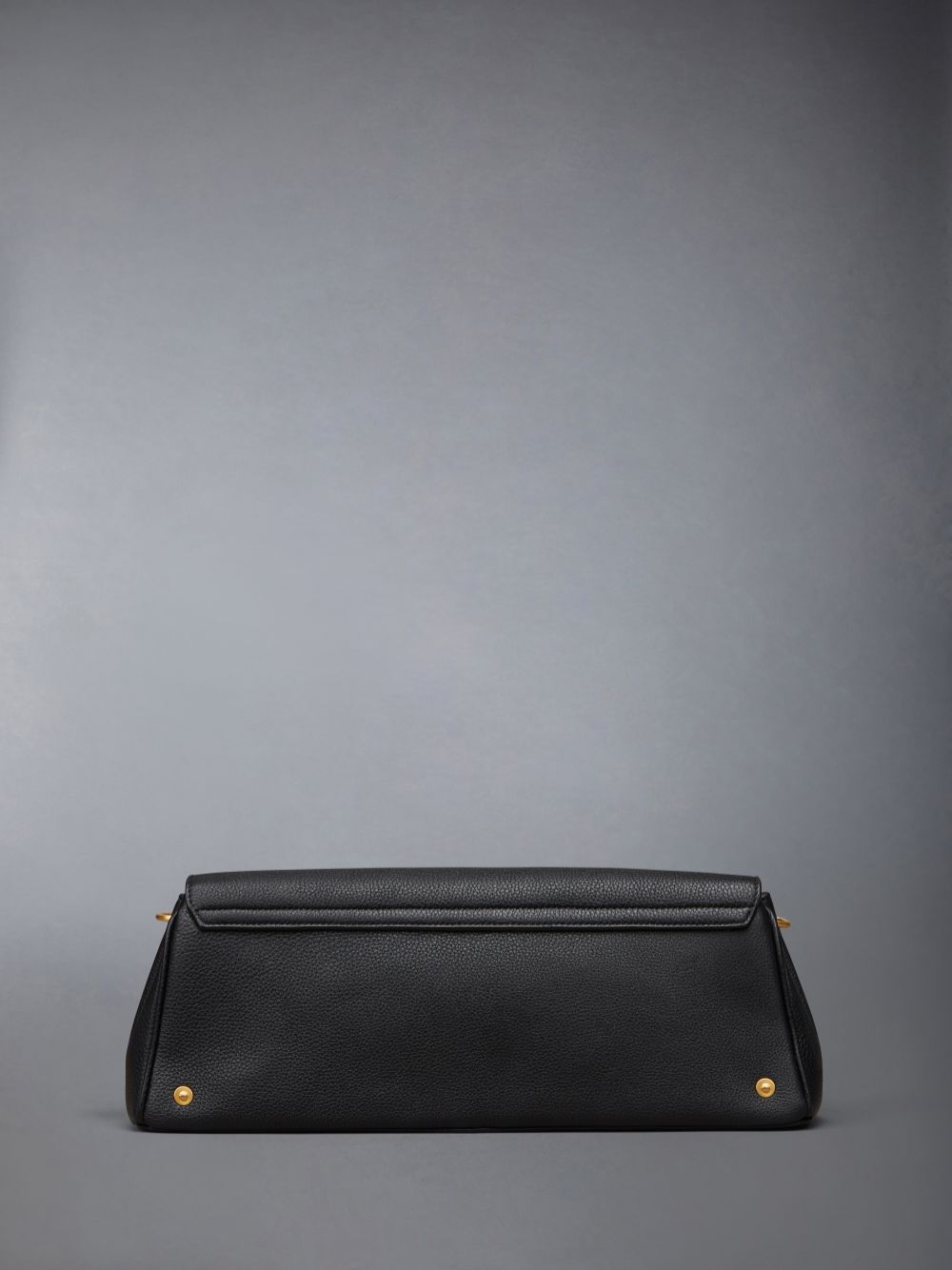 Thom Browne Soft Pebble Grain Mrs.uette レディース クラッチバッグ 黒 | KNB24N00880